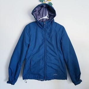 Eddie Bauer Fleece Lined Windbreaker | Size Small
